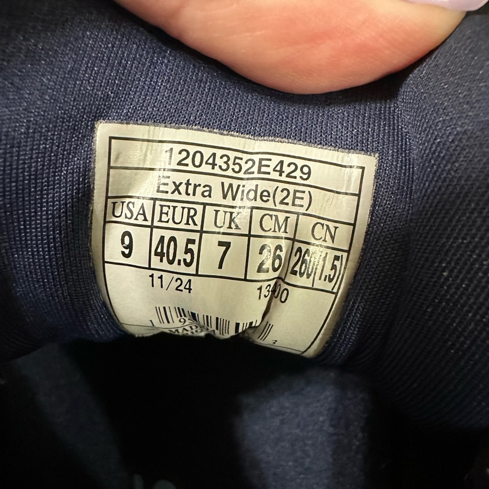 Brooks Glycerin 22 Running Shoes Women’s Size 9 Extra Wide Blue - Picture 7 of 10